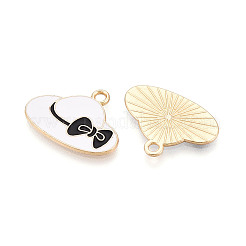 Alloy Enamel Pendants&nbsp;ENAM-N064-12KCG