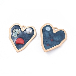 Epoxy Resin Pendants&nbsp;RESI-X0001-10