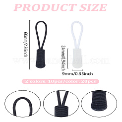 20Pcs 2 Colors Garment Accessories&nbsp;KY-LP0001-25