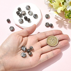 20Pcs 2 Styles Natural Fluorescent Syenite Rock(Glow under UV Light) Beads&nbsp;G-YW0002-81