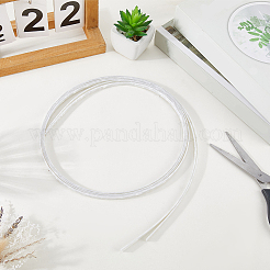 プラスチック製ギタートリムストラップ  ホワイト  1650x6x1.5mm&nbsp;DIY-WH20095-017A