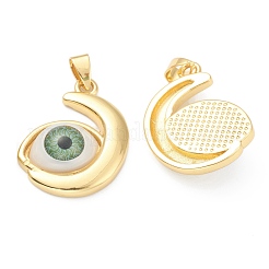 Brass Pendants&nbsp;ZIRC-J025-76G