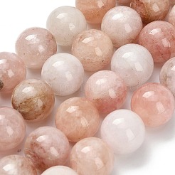 Natural Pink Morganite Beads Strands&nbsp;G-H335-B01-16mm