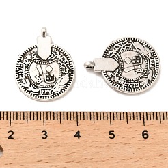 Tibetan Style Alloy Pendants&nbsp;FIND-C043-070AS