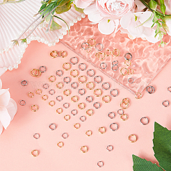 600Pcs 6 Styles 304 Stainless Steel Split Rings&nbsp;STAS-BBC0002-87