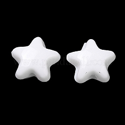 不透明なアクリルビーズ  スター  ミックスカラー  11x11.5x7mm  穴：2mm  約1245個/500g&nbsp;OACR-C016-30