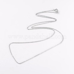 Tarnish Resistant 304 Stainless Steel Cable Chain Necklaces&nbsp;NJEW-JN01526-01