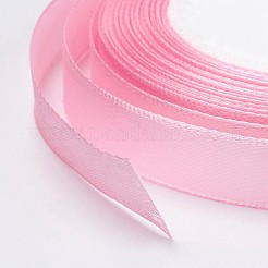 バレンタインデーギフトボックスパッケージ片面サテンリボン  ポリエステルリボン  ピンク  1-12インチ〜1-5/8インチ（37~40mm）  約25ヤード/ロール（22.86メートル/ロール）&nbsp;X-RC37MMY-004