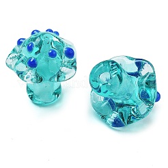 Handmade Lampwork Bumpy Beads Strands&nbsp;LAMP-A004-06A