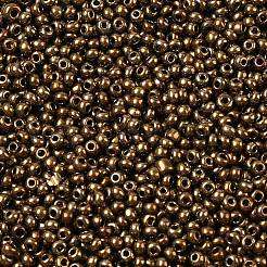 ガラスシードビーズ  ラウンド  シエナ  2~4mm  穴：0.8~1.2mm  20 G /袋  25袋/セット  500 G /セッティング&nbsp;GLAA-XCP0001-72J