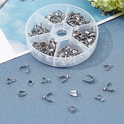 304および316ステンレス鋼製ペンダントピンチベイル  ステンレス鋼色  220個/箱&nbsp;STAS-UN0014-12P