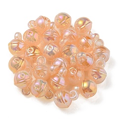 UV Plating Rainbow Iridescent Acrylic Pendants&nbsp;OACR-P010-19A