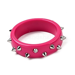 Punk Resin Bangles&nbsp;LS-BJEW-P357-01P-01
