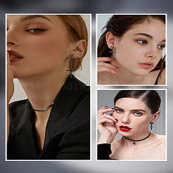 6Pcs 3 Style 304 Stainless Steel Earring Sets&nbsp;EJEW-LP0001-39