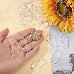 20Pcs Alloy Open Back Bezel Pendants&nbsp;FIND-CA0011-50S