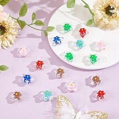 24Pcs 6 Colors Handmade Lampwork Beads&nbsp;LAMP-AR0001-31