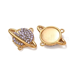 304 Stainless Steel Rhinestone Connector Charms&nbsp;STAS-L318-22G