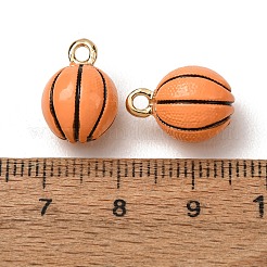 Alloy Enamel Pendants&nbsp;AL-CBAA1B9-01G