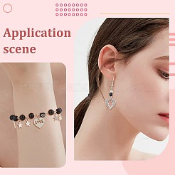 80Pcs 10 Styles Tibetan Style Alloy Pendants&nbsp;FIND-SC0007-73