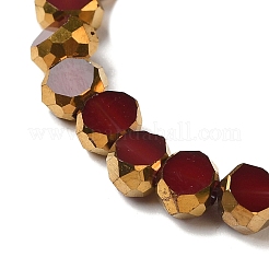 Electroplate Glass Beads Strands&nbsp;EGLA-P061-01A-02