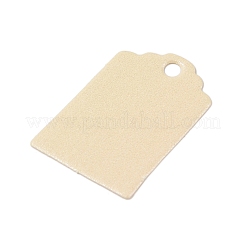 紙製ギフトタグ100個。  長方形  パパイヤホイップ  3x2x0.04cm&nbsp;LS-CDIS-H007-13C