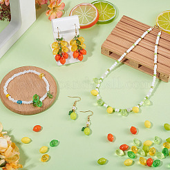 50Pcs Transparent Acrylic Beads&nbsp;TACR-TADJ0001-01C