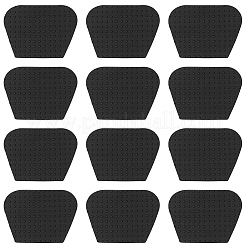 シリコン家具パッド  テーブルと椅子用  台形  ブラック  115x82x1.5mm  16pcs /シート&nbsp;AJEW-WH20020-565B