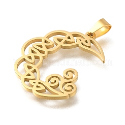 304 Stainless Steel Pendants&nbsp;STAS-R131-04G