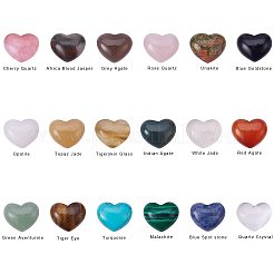 18 Kinds Natural/Synthetic Gemstone Cabochons&nbsp;G-PH0029-03