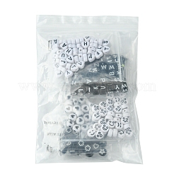 200Pcs Mixed Style and Shapes Acrylic Beads&nbsp;OACR-FS0001-68B