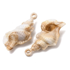 Imitation Shell Acrylic Pendants&nbsp;SACR-K005-07B