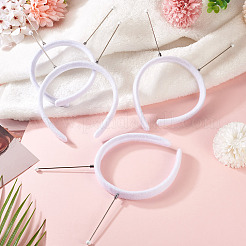 Cloth and Plastic Hair Bands&nbsp;OHAR-TAC0020-01G