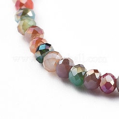 Faceted Glass Beaded Necklaces&nbsp;NJEW-JN02553