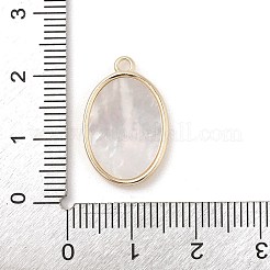 Brass Micro Pave Clear Cubic Zirconia Pendants&nbsp;KK-A207-08G