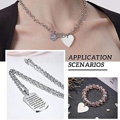 304 Stainless Steel Pendants&nbsp;STAS-UN0017-61P