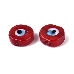 Handmade Evil Eye Lampwork Beads&nbsp;LAMP-N040-01E