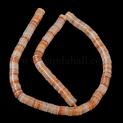 Natural Honey Jade Beads Strands&nbsp;G-G329-B02-8x1mm