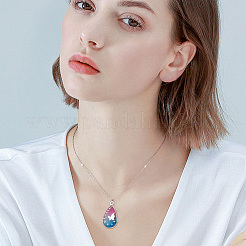 50Pcs Alloy Open Back Bezel Pendants&nbsp;FIND-OC0003-35S
