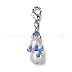 6Pcs Glass Pendant Decorations&nbsp;HJEW-JM04100