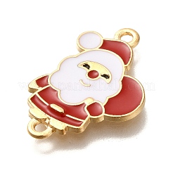 Christmas Alloy Red Enamel Links&nbsp;FIND-I040-02A