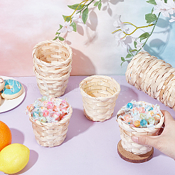 Mini Bamboo Basket&nbsp;AJEW-GO0004-29B