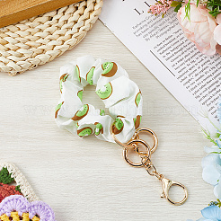DIY Cloth Wristband Keychain Making Kits&nbsp;DIY-CN0003-22B