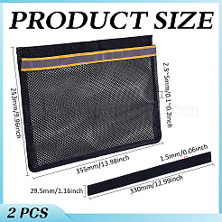 Polyester Yacht Mesh Storage Bags&nbsp;AJEW-WH0752-380C