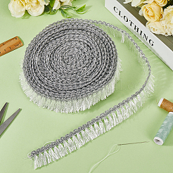 Polyester Tassel Lace Ribbons&nbsp;DIY-WH0530-70A