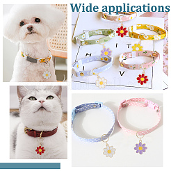 16Pcs 4 Colors Alloy Enamel Keychain&nbsp;KEYC-CA0001-15