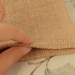 黄麻布のリボン  クラフトパーティーデコレーション用ジュートリボン  キャメル  11-7/8インチ（30cm）&nbsp;AJEW-WH0010-01