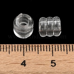透明なアクリルビーズ  コラム  透明  8x7mm  穴：3mm  約2500個/500g&nbsp;TACR-G048-18