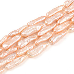 Baroque Natural Keshi Pearl Beads Strands&nbsp;PEAR-S020-H12