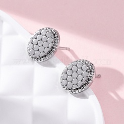 Brass Stud Earrings&nbsp;EJEW-D288-06P