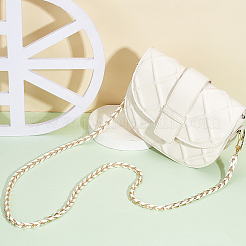 PU Leather & Alloy Bag Chain&nbsp;FIND-WH0040-16B